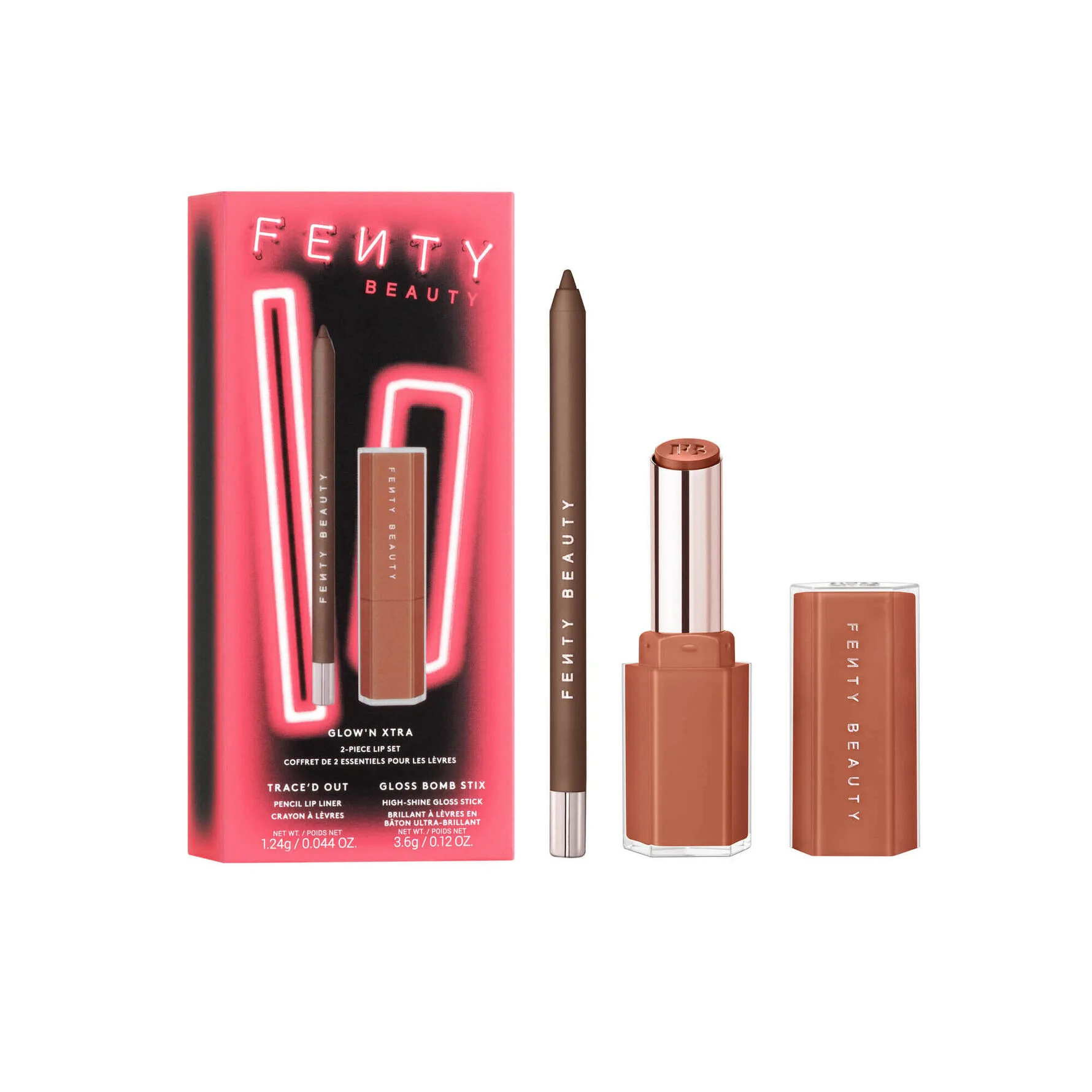 Glow'N Xtra - 2-Piece Lip Set