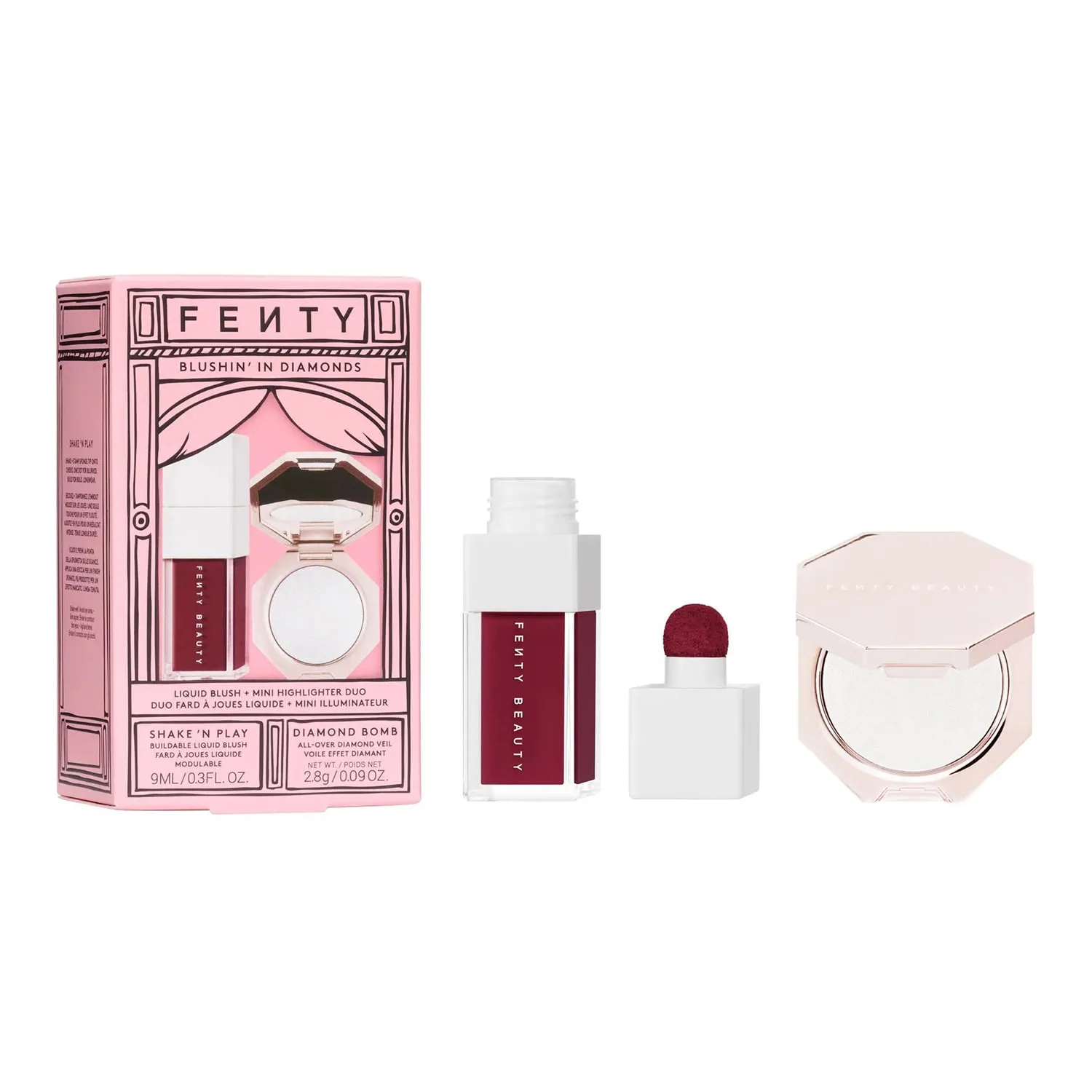 Liquid Blush + Diamond Bomb Duo Gift Set