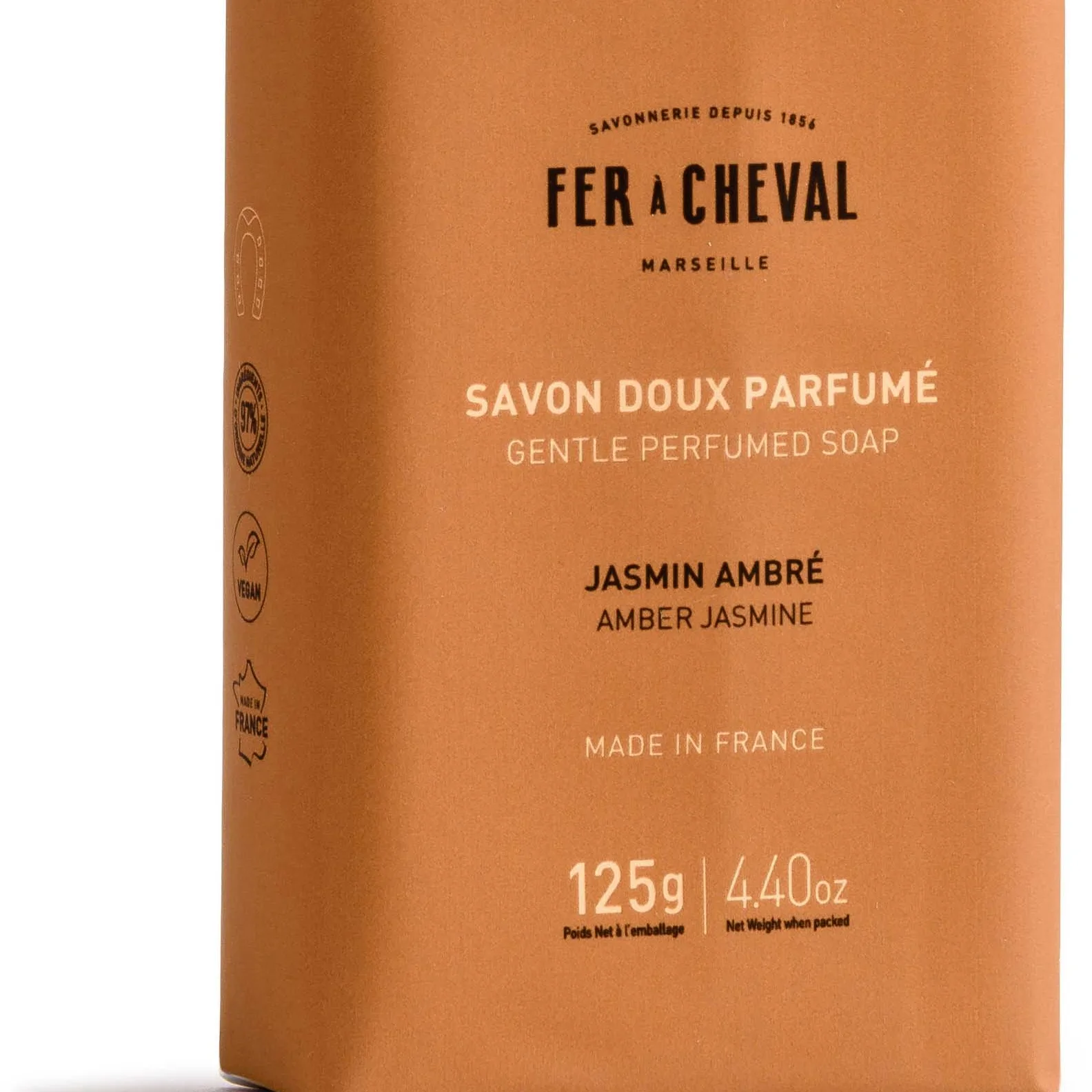 Fer à Cheval Amber Jasmin Solid Soap 125 stk