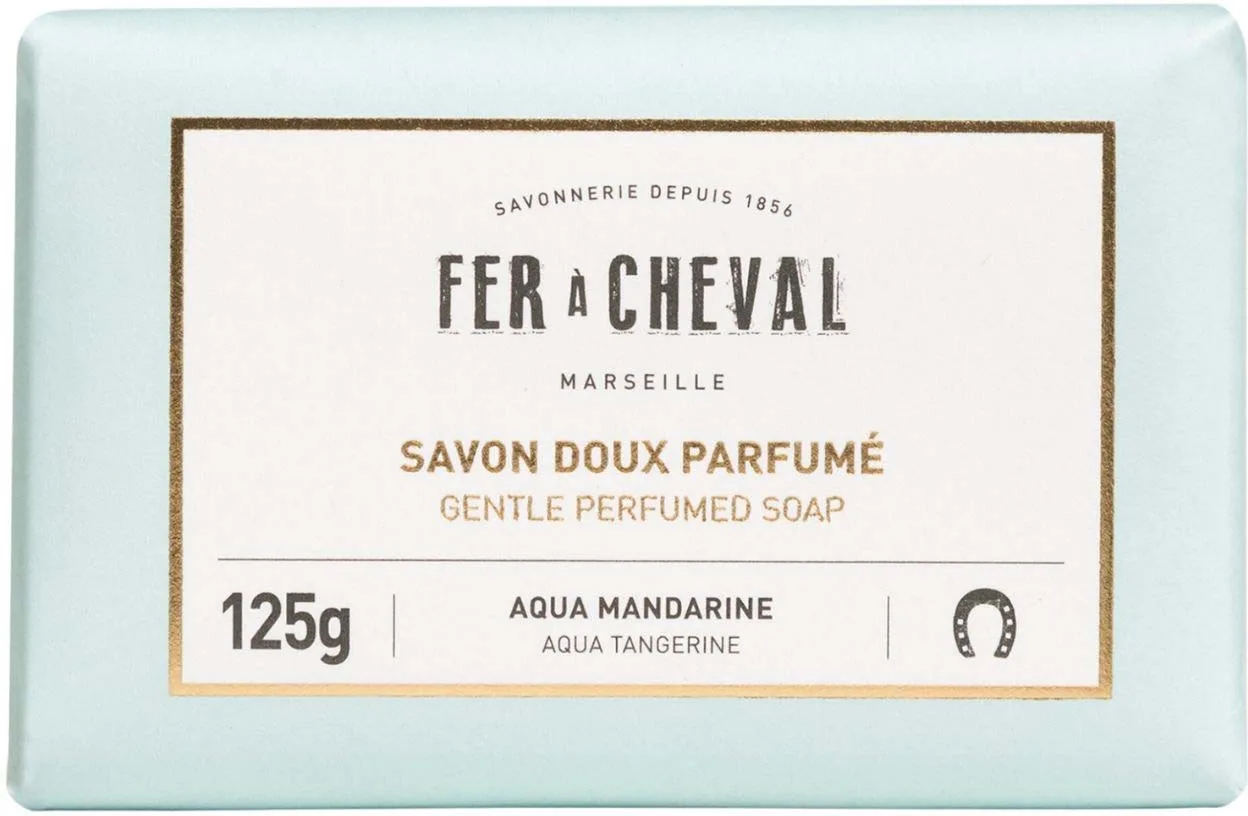 Fer à Cheval Aqua Tangerine Solid Soap