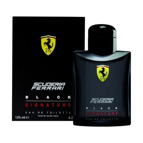 Ferrari Scuderia Black Signature Edt 125ml