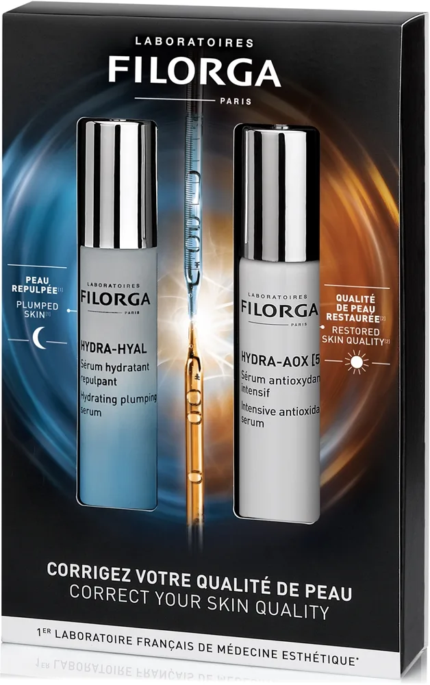 FILORGA GIFTSET DUO HYDRA-HYAL + HYDRA-AOX Presentförpackning