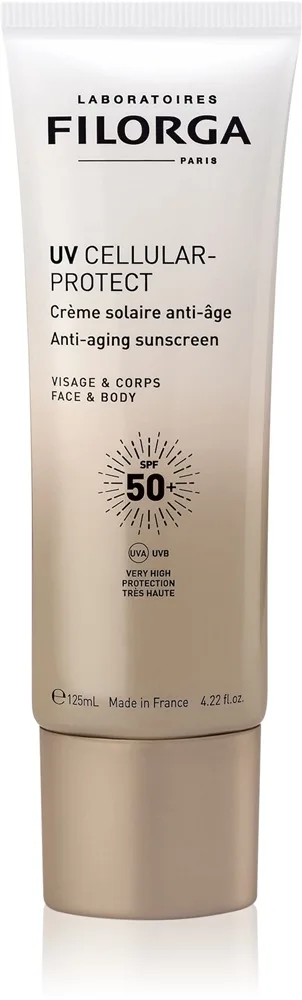 FILORGA UV CELLULAR-PROTECT FACE & BODY Solcreme til ansigt og krop SPF 50+ 125 ml