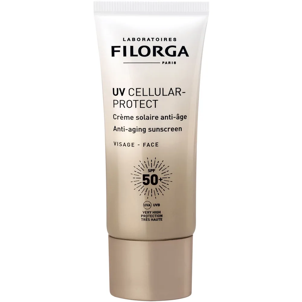FILORGA UV CELLULAR-PROTECT FACE Solkräm för ansiktet med effekt mot rynkor SPF 50+ 40 ml
