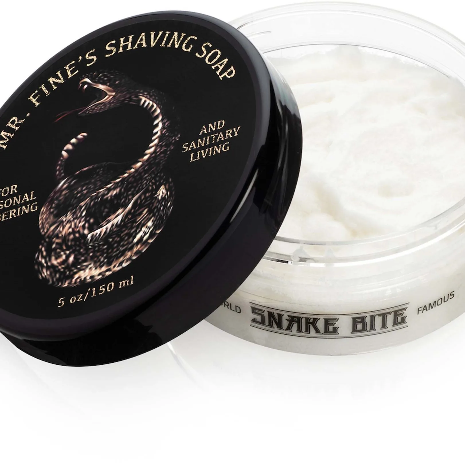Fine Accoutrements Snake Bite Shaving Soap 150 ml