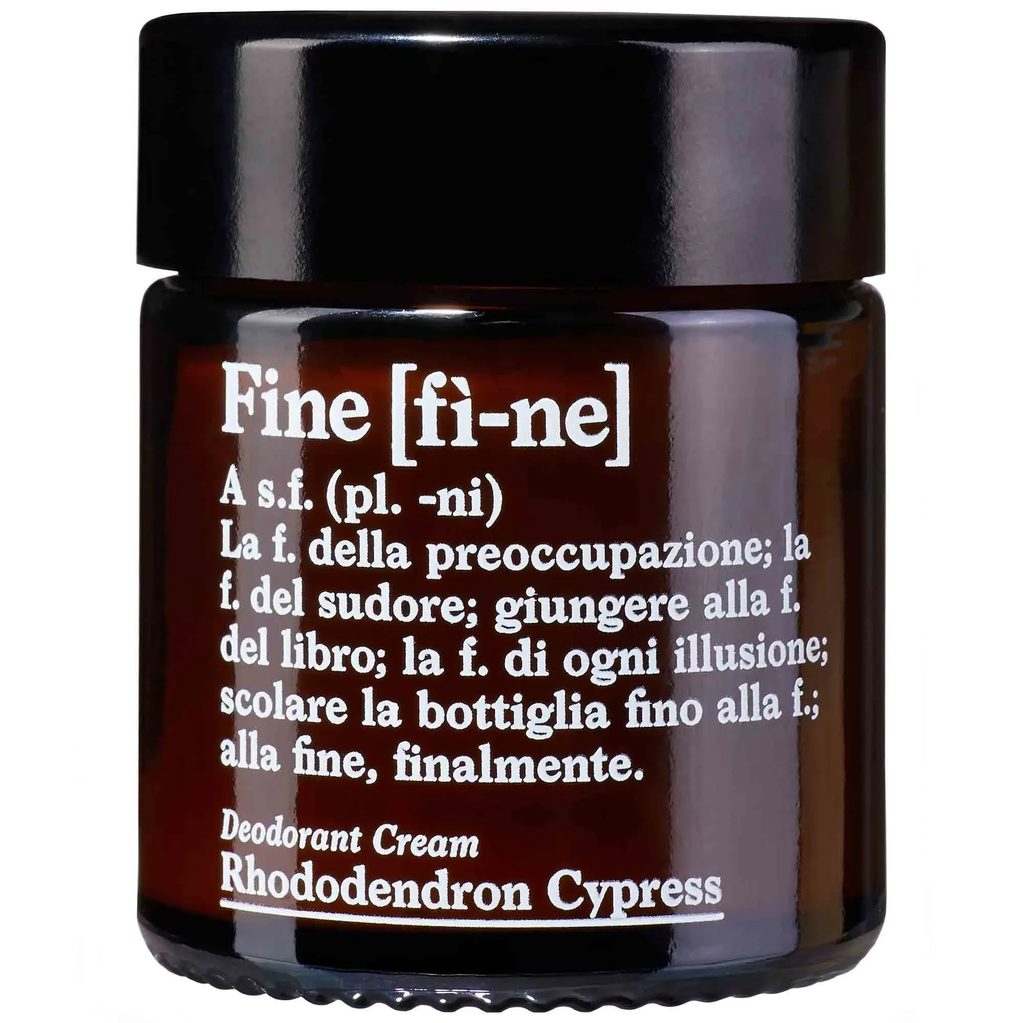 Fine - Deodorant Cream Rhododendron Cypresse , 30 g