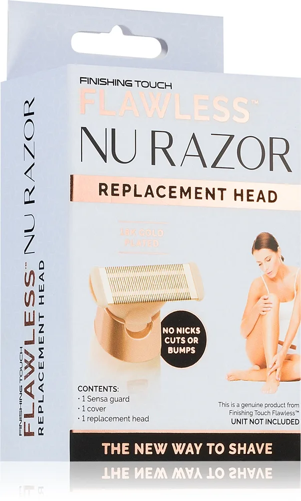 Flawless Finishing Touch NU Razor Replacement Head Erstatningshoveder for NU Razor 1 stk.