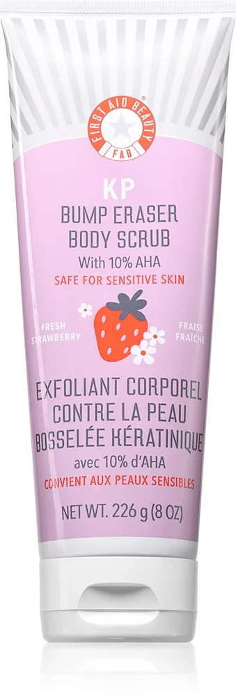First Aid Beauty KP Mjukgörande kroppsskrubb Med A.H.A. (Alfa-hydroxisyror) 226 g