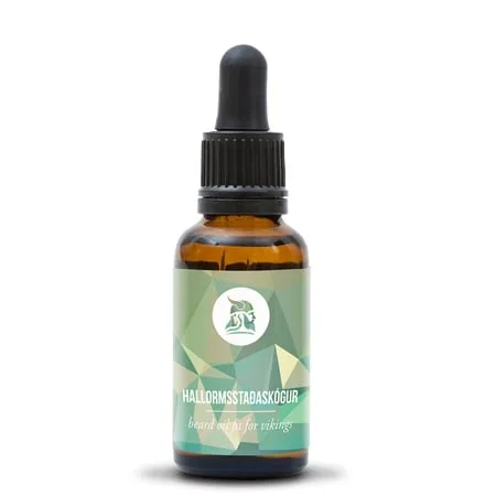 Fit for Vikings HallormsstaÃ°askógur Skæg Olie (30 ml)