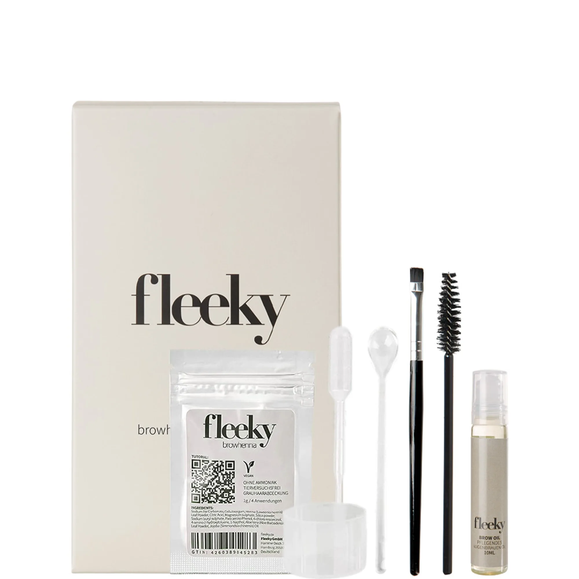 fleeky Browhenna Mini Kit Ögonbrynsfärg