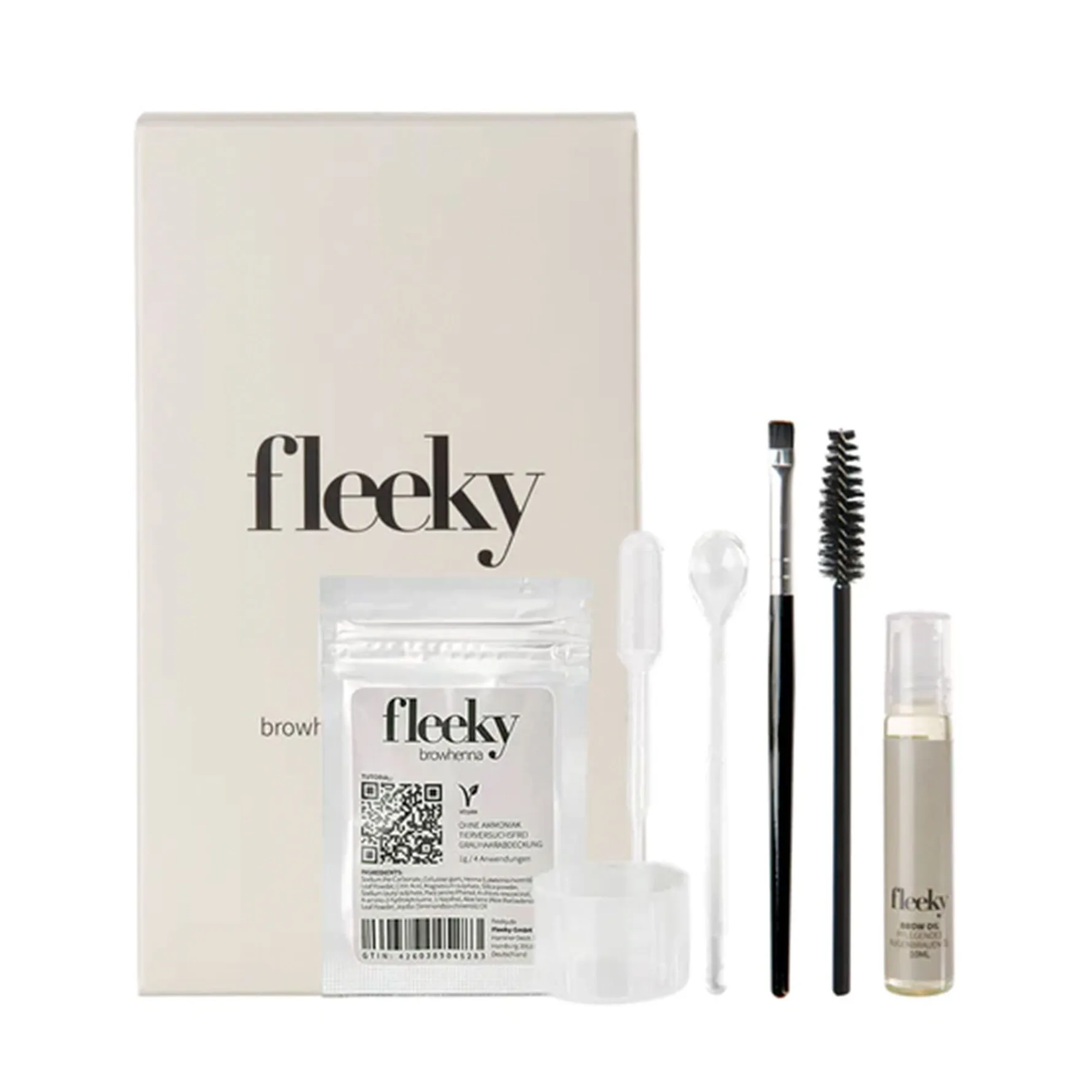fleeky Browhenna Mini Kit Kulmaväri