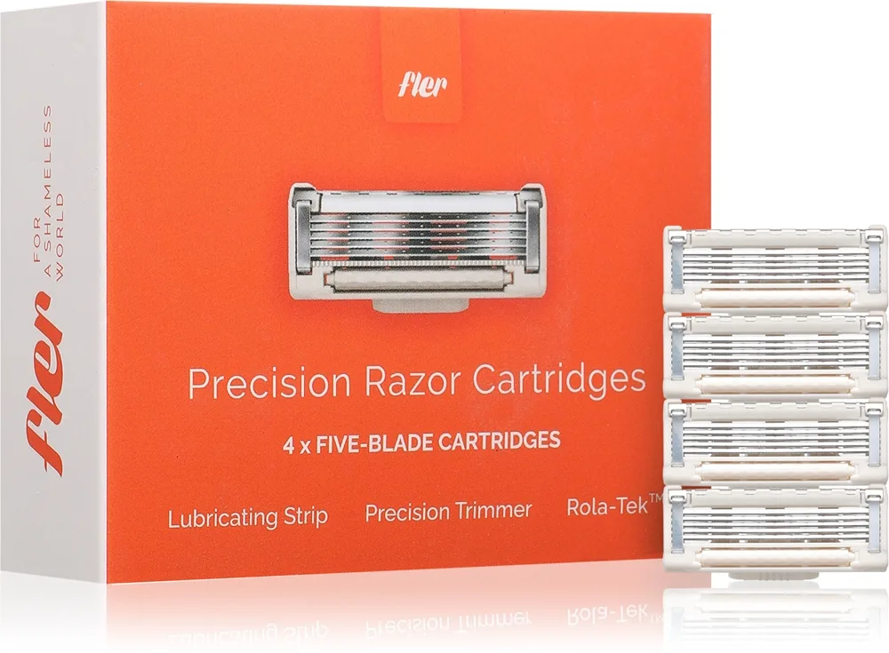 Fler Precision Razor Cartridges vaihtoterät 4 kpl