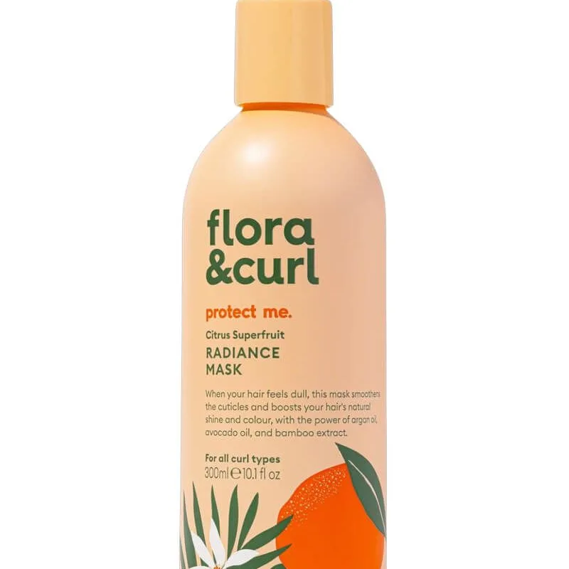 Flora & Curl Citrus Superfruit Radiance Mask 300 ml