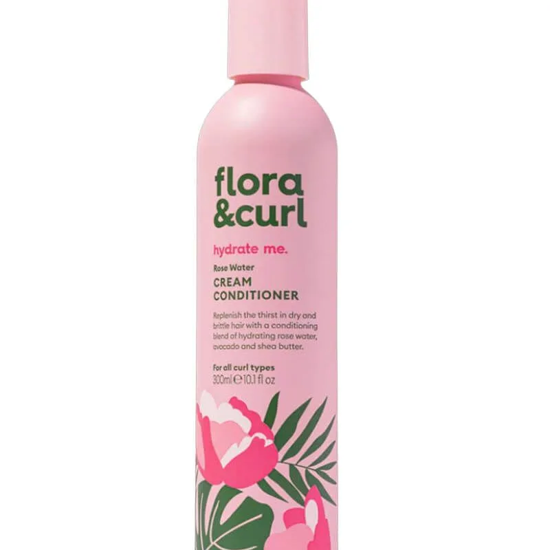 Flora & Curl Rose Water Cream Conditioner 300 ml