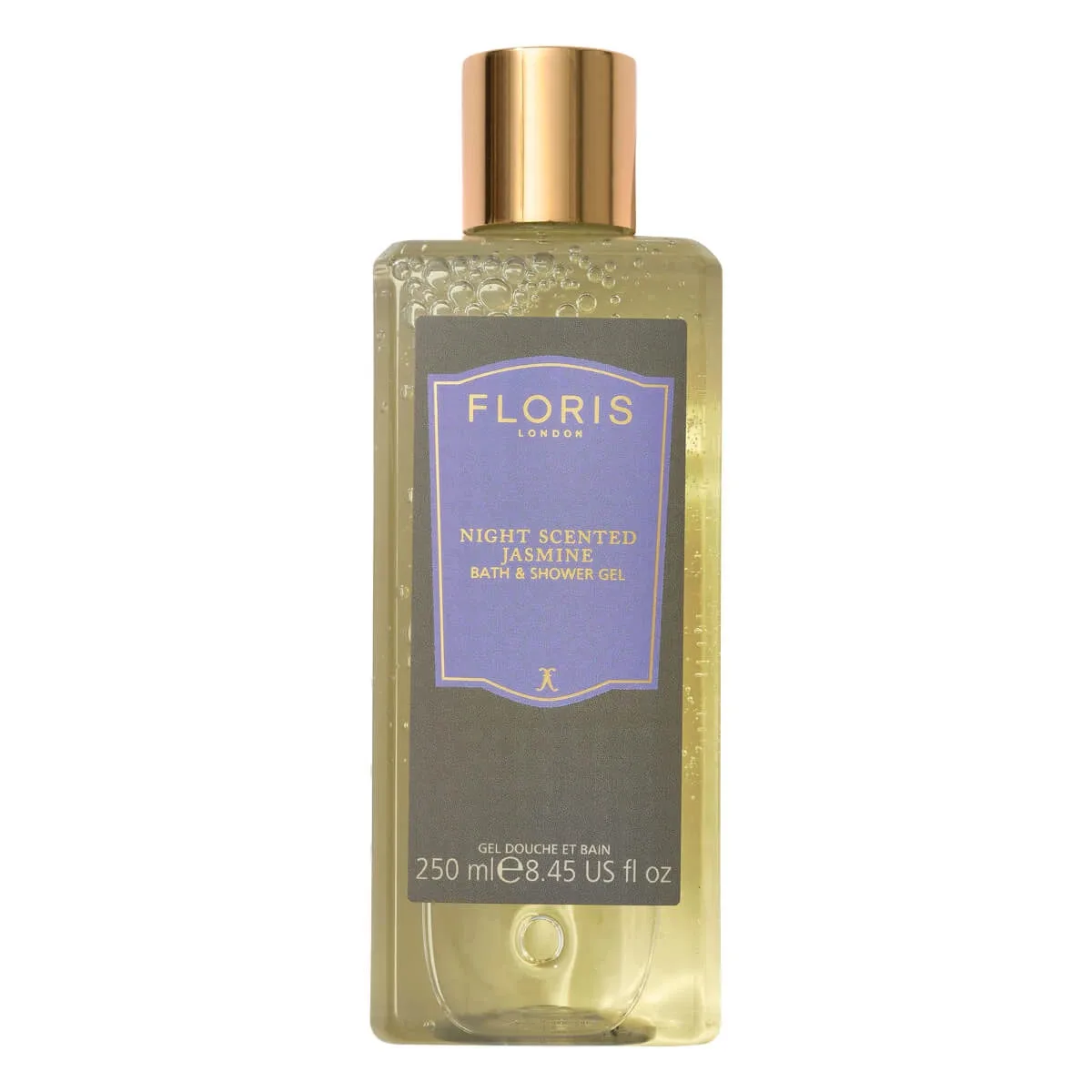 Floris London Night Scented Jasmine, Bath & Shower Gel, 250 ml.