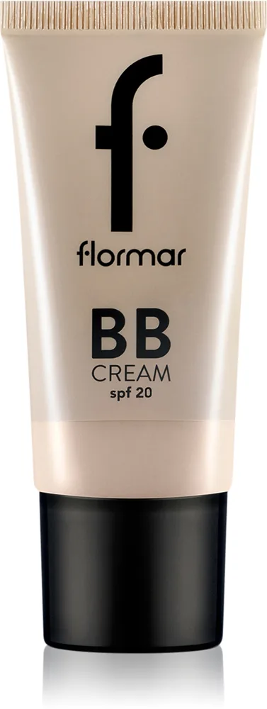 flormar BB Cream kosteuttava BB-voide SPF 20 sävy BB01 Fair 35 ml