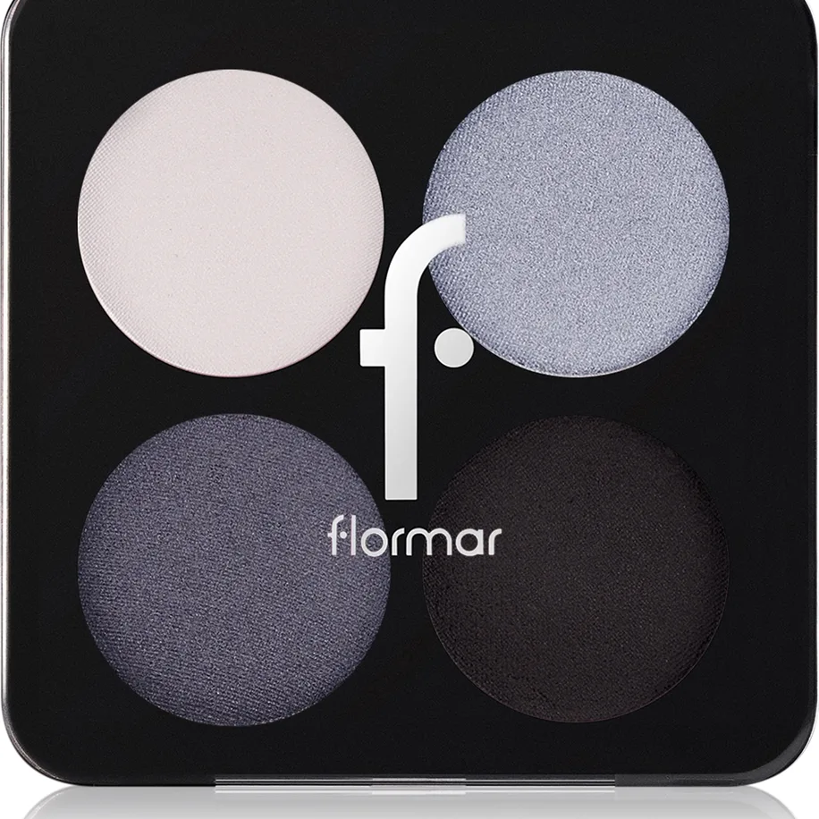 flormar Color Eyeshadow Palette luomiväripaletti sävy 002 Black Dust 6 g