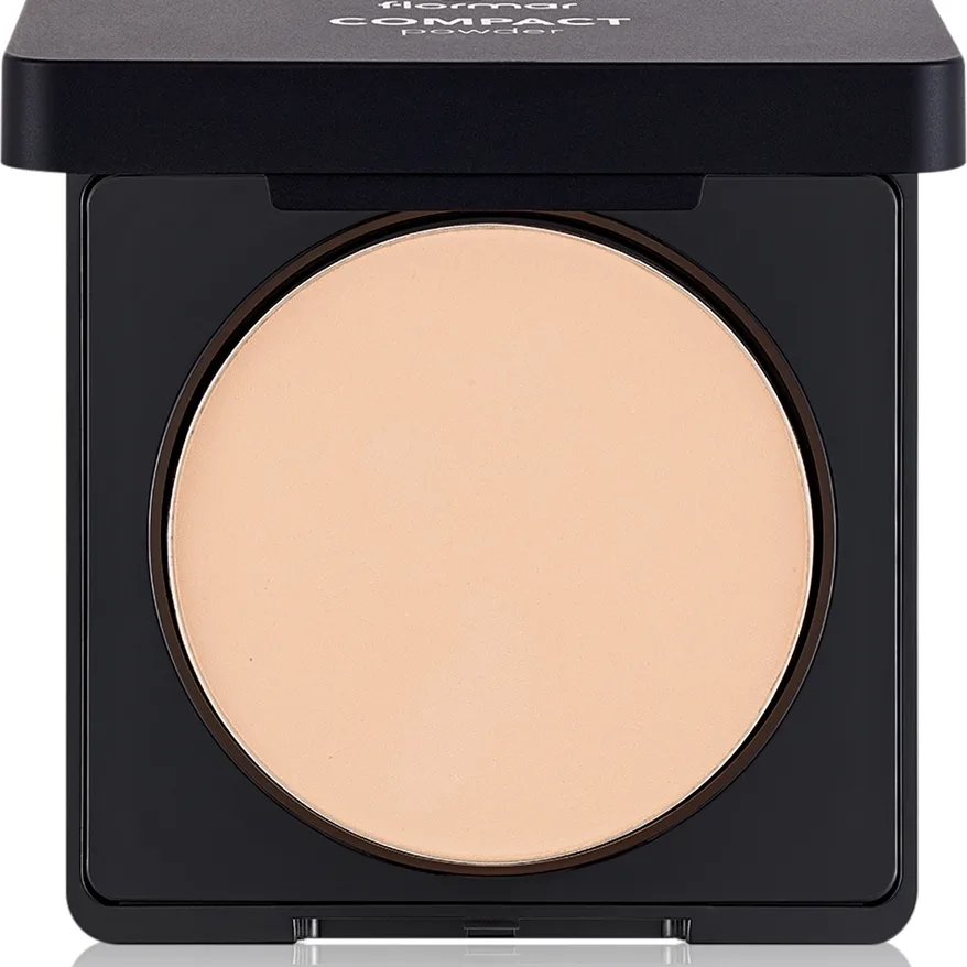 flormar Compact Powder Kompakt pudder med mat effekt Skygge 098 Medium Natural Beige 11 g