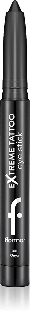 flormar Extreme Tattoo Eye Stick langanhaltender Gel-Eyeliner Farbton 001 Onyx 1.4 g