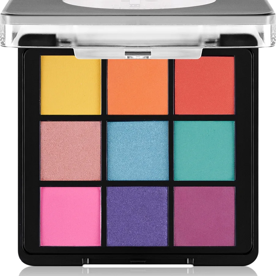 flormar Eyeshadow Palette Palett för ögonskugga Skugga 002 Ready the Party 9 g