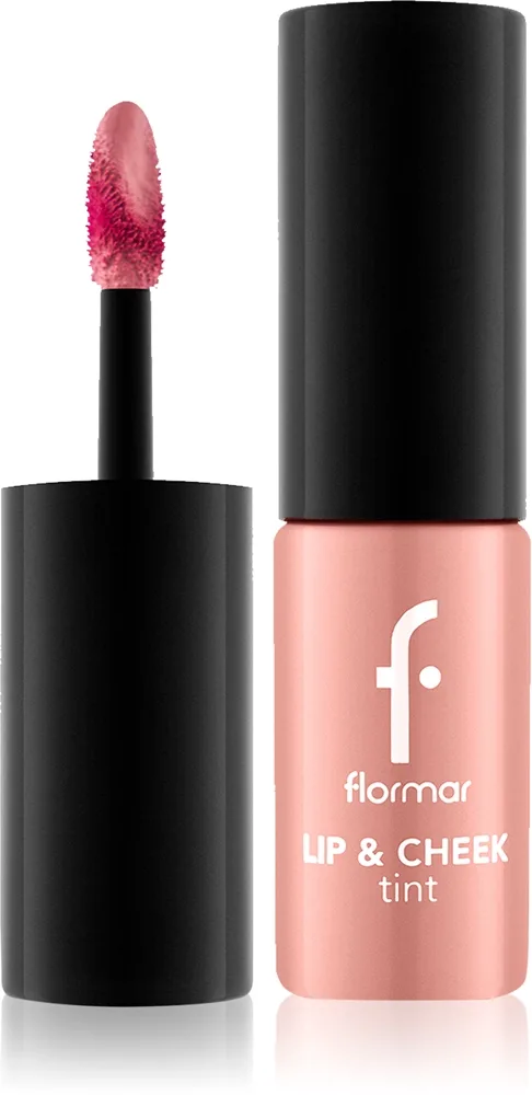 flormar Lip & Cheek Tint nestemäinen poskipuna huuliin ja poskiin sävy 004 Princess 6.7 ml