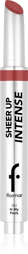 flormar Sheer Up Intense Lipstick hydratisierender Lippenstift mit perlmutternem Glanz Farbton 003 In My Fls 19 g