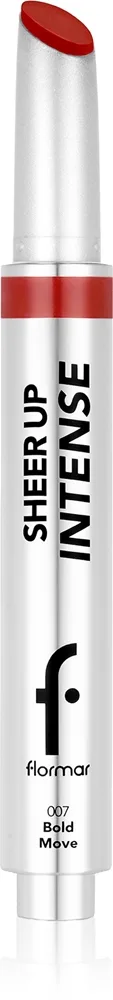 flormar Sheer Up Intense Lipstick hydratisierender Lippenstift mit perlmutternem Glanz Farbton 007 Bold Move 19 g