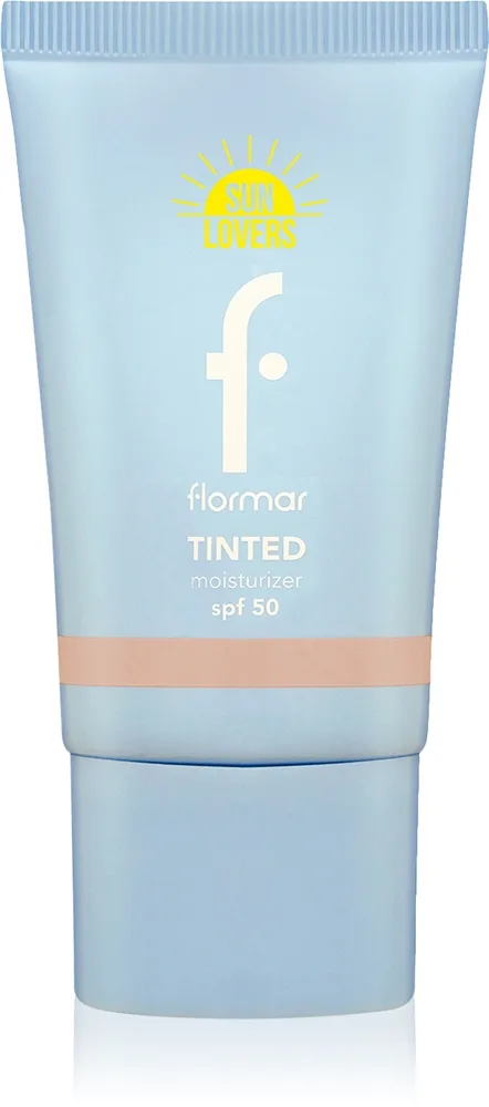 flormar Sun Lovers Tinted Moisturizer SPF 50 Tonad återfuktande kräm SPF 50 Ivory Beige 30 ml