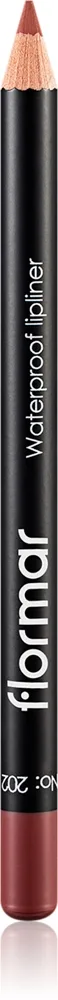 flormar Waterproof Lipliner Vandfast læbe liner Skygge 202 Soft Pink Brown 1,14 g