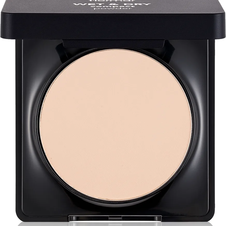 flormar Wet & Dry Compact Powder yhtenäistävä puristepuuteri sävy 006 Caramel Rose 10 g