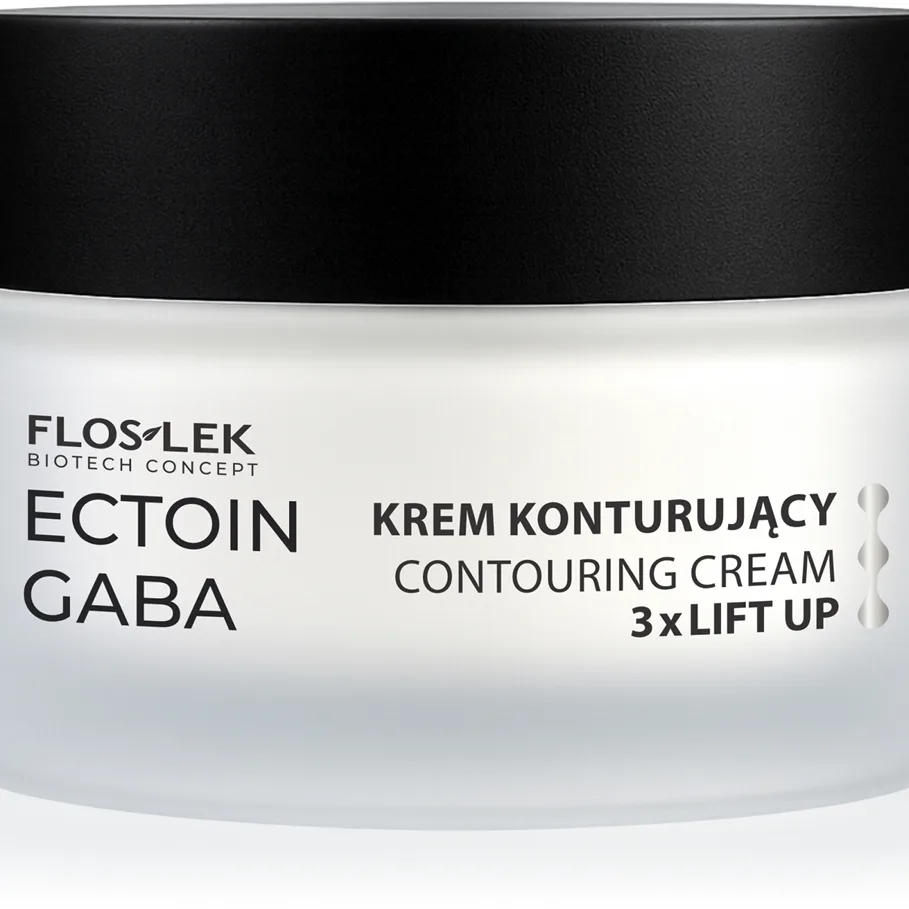 FlosLek Laboratorium Ectoin Gaba Contouring Face Cream 3xLift Up kohottava voide piirteiden silottamiseen 50 ml