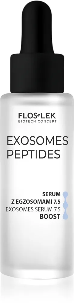 FlosLek Laboratorium Exosomes Peptides Face Serum Firming And Revitalising Boost Återvitaliserande serum för mogen hud 30 ml