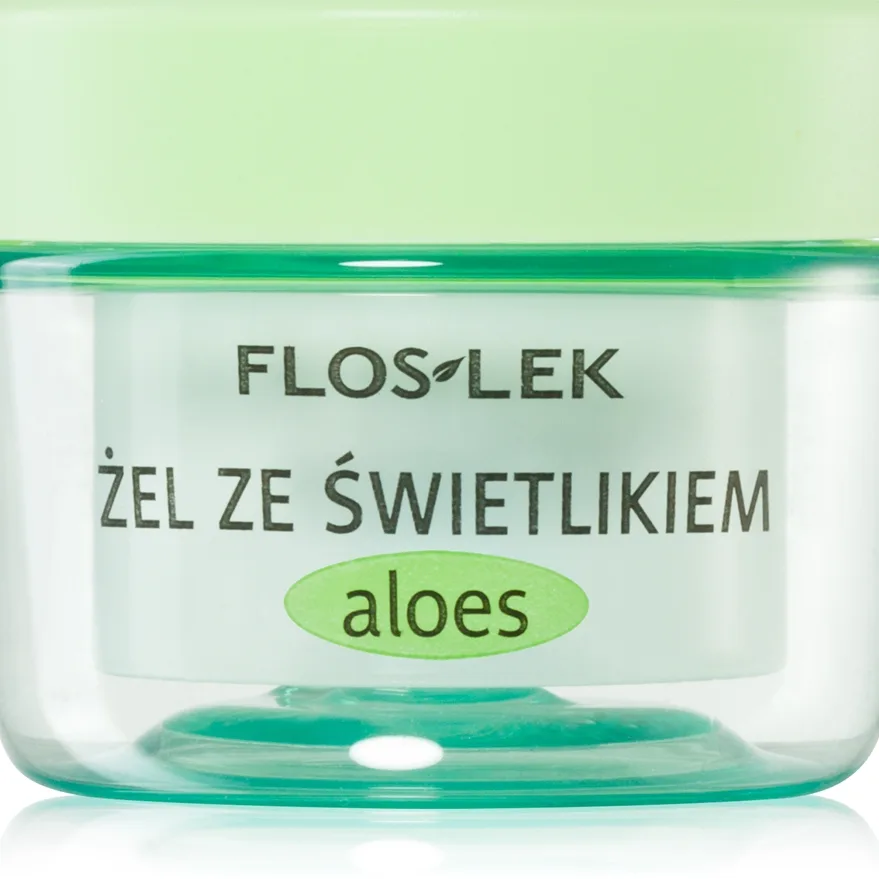 FlosLek Laboratorium Eye Care Ögongel med ögonskugga och aloe vera 10 g
