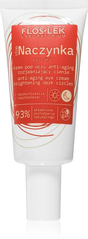 FlosLek Laboratorium stopCapillaries kirkastava anti-age-vaikutteinen silmänympärysvoide 30 ml