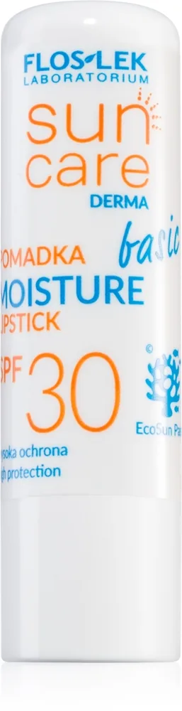 Floslek Laboratorium Sun Care Derma Basic Beskyttende læbepomade SPF 30 3.8 g