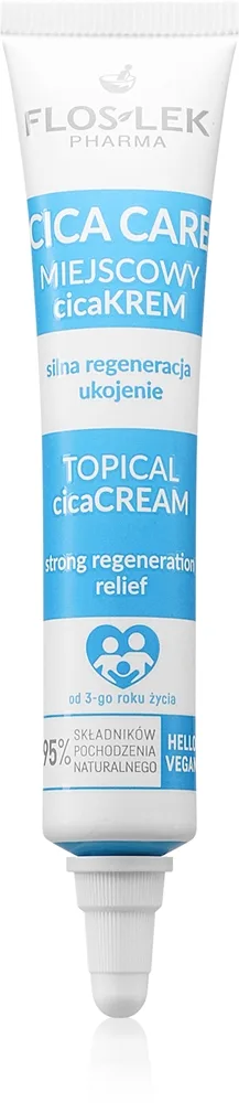 FlosLek Pharma Cica Care Topical CicaCream elvyttävä voide paikallishoitoon 20 ml