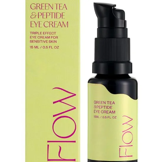 Flow Cosmetics Green Tea & Peptide Eye Cream 15 ml