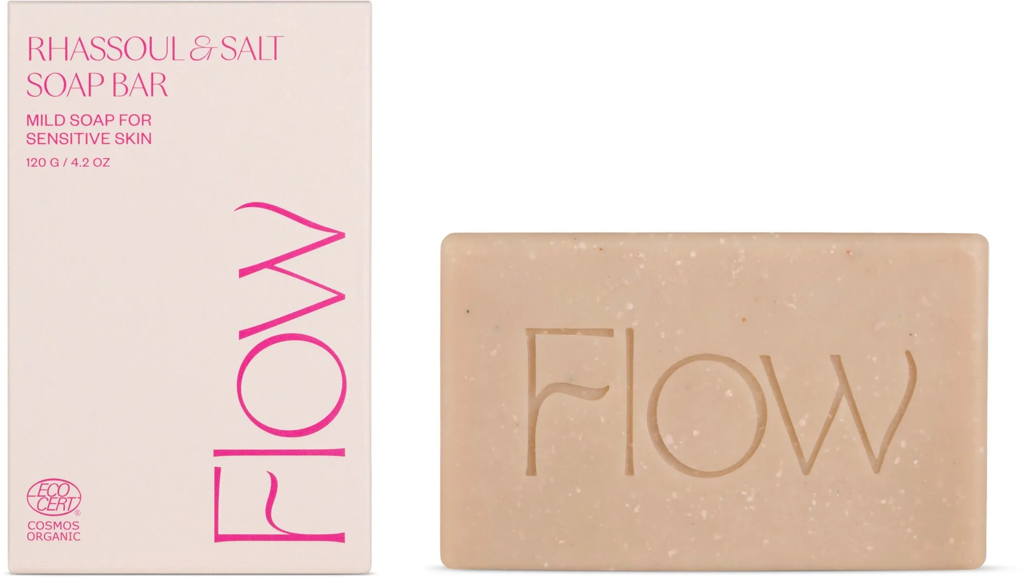 Flow Cosmetics Rhassoul & Salt Soap Bar 120 g