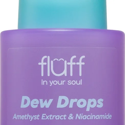 Fluff Dew Drops Fugtende serum med nicotinamid Amethyst Extract 30 ml