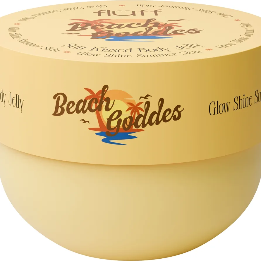 Fluff Glow Body Jelly Beach Goddes Body Gel med uppljusande effekt 150 ml