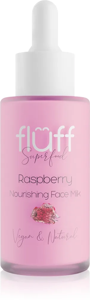 Fluff Superfood ansiktsmjölk med vårdande effekt Raspberry 40 ml