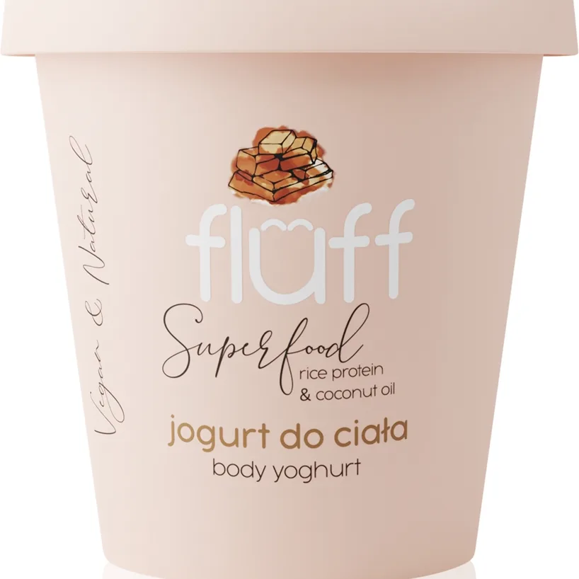 Fluff Superfood Chocolate Kropps-yoghurt Rice Protein & Coconut Oil 180 ml
