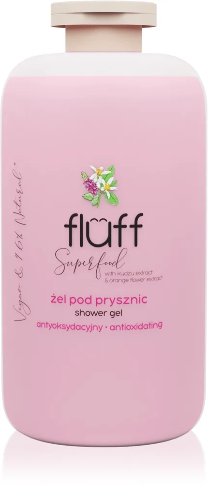Fluff Superfood Duschtvål Peach & Grapefruit 500 ml