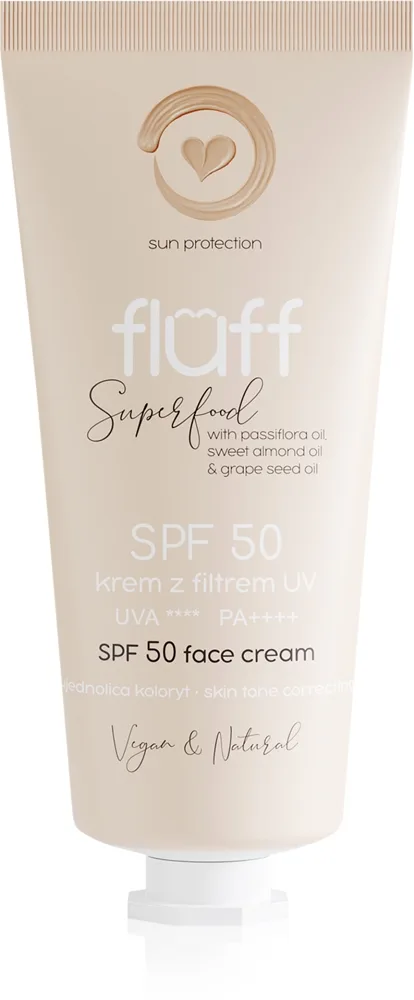 Fluff Superfood Toningskräm SPF 50 50 ml