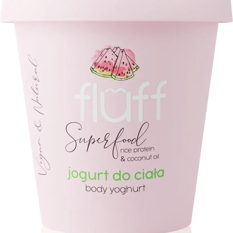 Fluff Superfood Watermelon Kropps-yoghurt Rice Protein & Coconut Oil 180 ml