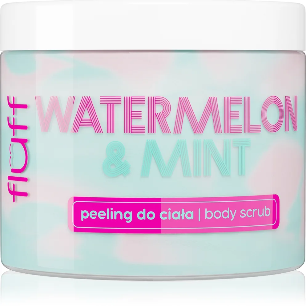 Fluff Watermelon & Mint Kroppsskrubb 160 ml