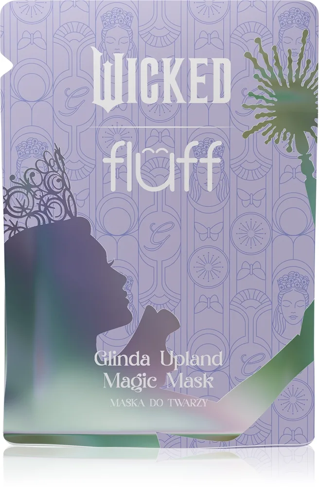 Fluff Wicked Glinda Upland Magic Mask sheetmask för ansiktet – engångs 17 ml
