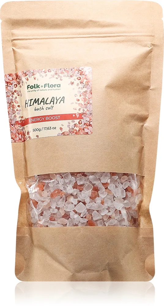 Folk & Flora Himalaya rentouttava kylpysuola 500 g