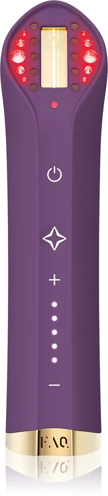 FOREO FAQ™ 501 ryppyjä silottava ja vähentävä laite punaisella LED-valolla 1 kpl