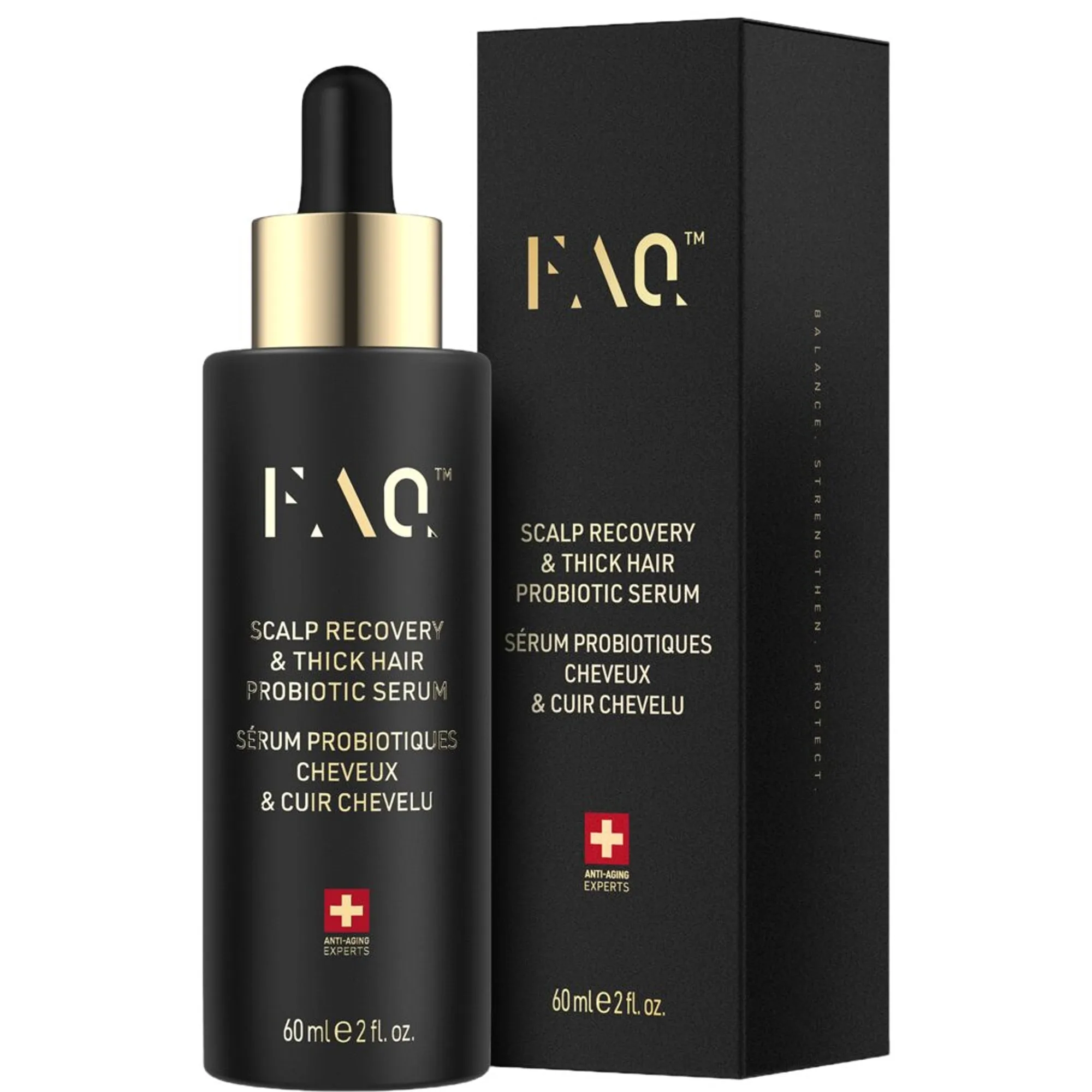 FAQ Swiss Scalp Recovery & Thick Hair Probiotic Serum 60 ml